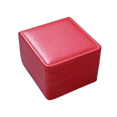 China Eco-friendly Custom Luxury Professional Mens Single Pu Leather  Watch Box for sale