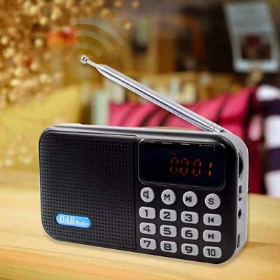 China DAB/DAB+ Digital Broadcasting Reception Handheld Portable FM/DAB/DAB+ Digital Radio with Connect to Mobile Phone for sale