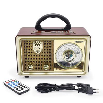 China Indoor Vintage Game Vintage USB TF Card Switch 3 Band Retro High Sensitivity FM AM FM AM Radio Radio For Music Palyer for sale