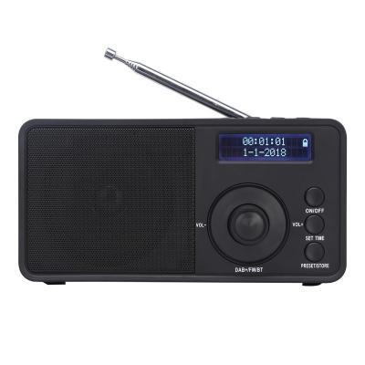 China Home Radio Digital AM FM DAB Radio With Built In Speaker New Design Pocket Desktop Radio With Factory Price for sale