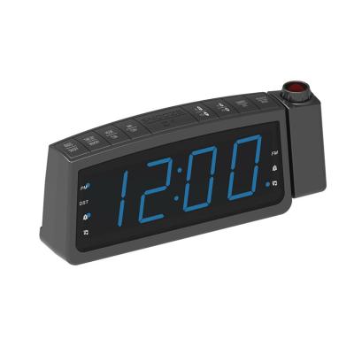 China Digital LED screen radio projection am fm alarm clock radio, best bedroom alarm clock radio for sale