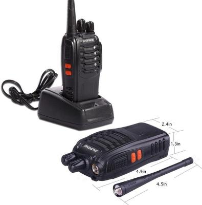 China CTCSS UHF baofeng 888s walkie talkie communication with family partner 2 way talkie radio walkie for sale