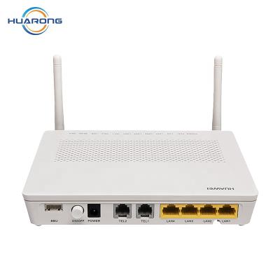 China Fiber to Huawei HGU new home top modem HG8245H Gpon/Xpon ONU with 4GE+2TEL+1USB+2.4GWIFI English version ONU for sale