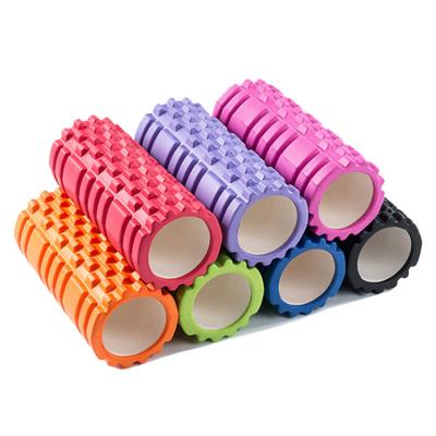 China Wholesale Yoga EVA High Denstiy Foam Roller EVA YOUMAY Leg Muscle Massage Cavity for sale