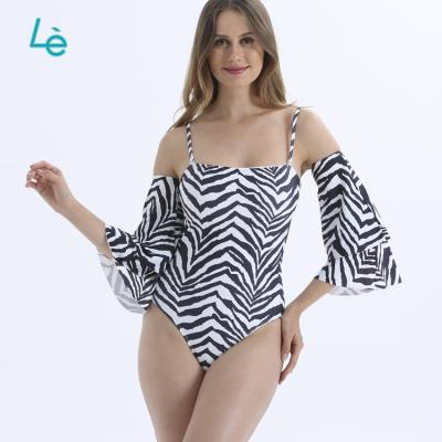 China Newest Manufacturer Customizable Sublimation Swimwear Stylish Swimwear Bikinis Breathable High Cut For Women for sale