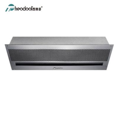 China 2024 Recessed In Ceiling Wind Air Curtain With Stainless Steel Cover 36 Inch 60 Inch for sale