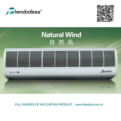 China 2025 Natural Wind Series Door Air Curtain In ABS Plastic Cover RC And Door Switch Beschikbaar Te koop