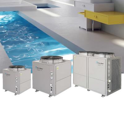 China Luft 36KW Sounce-Wasser Heater Swimming Pool Heat Pump mit Copeland-Kompressor zu verkaufen