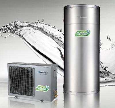 China 2025 Bombilla de calor de aire a agua para viviendas DWH Calentador de agua de cilindro de tipo dividido con control LCD en venta