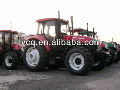 China Hot Sale Farm Tractor Chinese YTO X1204 120 Horse Power Wheel Tractor for sale