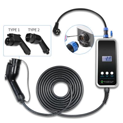 China China supplier new home 22kw 11kw home ev charger with type 1 / type - 2 plug SU-PT15002-108 for sale