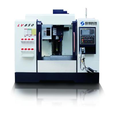 China Hengda CNC Machining Center Hengda LV850 VMC850 4 Axis Fanuc Controller Machinery Repair Workshops CNC for sale