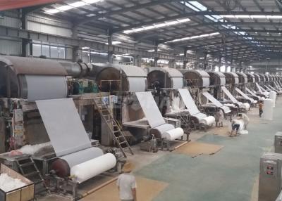 China Paper Factory Small Capacity Toilet Tissue Paper Machine for sale