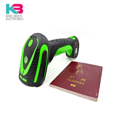 China Kebo SK-6100 Wireless QR 2D Barcode Scanner with Stand Cradle Foldable Barcode Reader with Stand* for sale