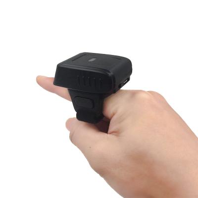 China Kebo SK-200 1D Laser QR Code Finger Ring Wireless BT 4.0 Barcode Scanner 512K (5000-10000 Codes) for sale