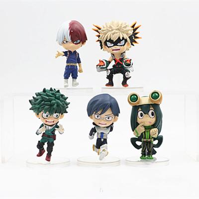 China Anime Series My Capsule Toy Figures Anime Action Figures of Hero Academia Midoriya Izuku Todoroki Shoto for sale