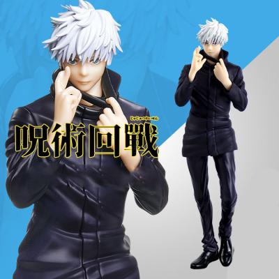 China Model Gojo Satoru Yuji Itadori Anime Action Figures Anime Series Jujutsu Kaisen Comic Stance Ornament for sale