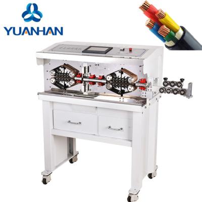 China Computer Full Automatic Advanced Large Square Cable Stripping Wire Stripping Cutting Machine for sale