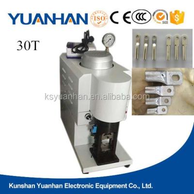 China 30tons Cable Hook Press Crimping Machine / Hydraulic Terminal Crimping Machine for sale