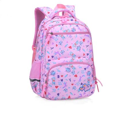 China 2021 Fashions New Waterproof Design Korean Medium Nylon Travel Student School Backpack For Kids Girl for sale