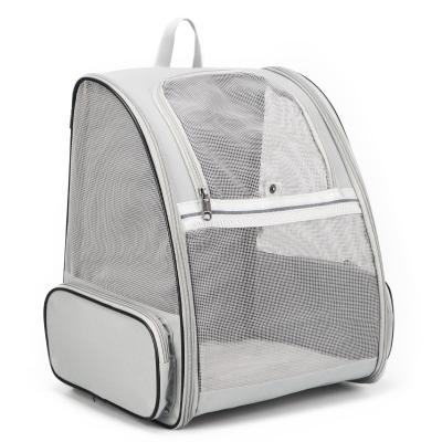 China Wholesale Breathable Luxury Foldable Fashion Bag Pet Puppy Mesh Dog Car Mesh Puppy Shoulder Backpack Bleathable Backpack for sale