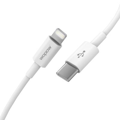 China Wopow WX04 Type C PD 20W Erfect Noise Fast Cable Charging 1.2M Type-C PD USB Cable for iphone 12 for sale