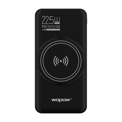 China WOPOW WP05 smart portable emergency mobile powerbank fast charging 10000mah phone power bank wireless charger for sale