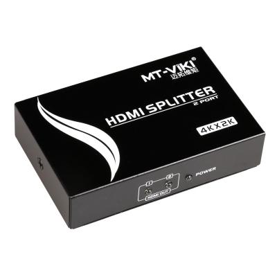 China MT-VIKI 2 Way Port 60Hz 4Kx2K Mental Amplifier 1x2 HDMI Housing Splitter for sale