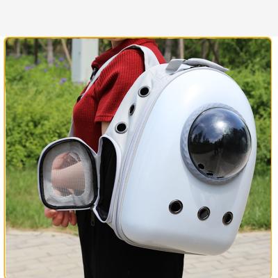 China Sustainable Cat Backpack Multicolor Fashion Small Pet Travel Backpack Carrier for sale