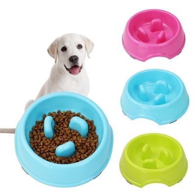 China Stocked Good Quality Cheap Price Dog Feeding Bowls Slow Eating Feeders Maze Bowl for sale