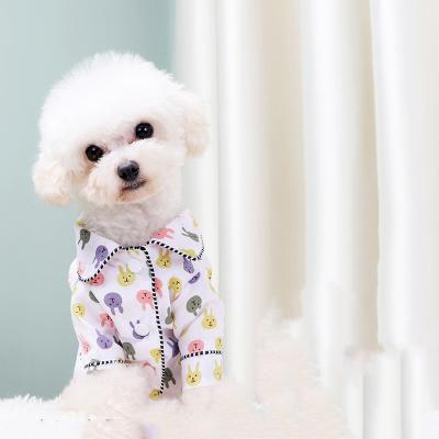 China Viable Unique Elegant Plain White Medium Sized Dog Clothes Summer White Tiny Clothes for sale