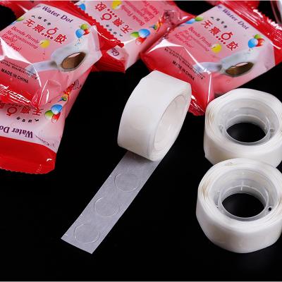 China Promotional Removable Toy Balloon Accessory Glue For Balloons Glue Dot Roll for sale