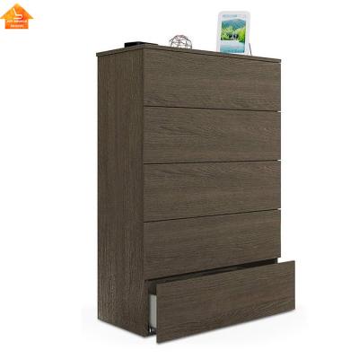 China Modern luxury wooden furniture 5 drawers storage cabinet design for dining room fashion sideboard for sale