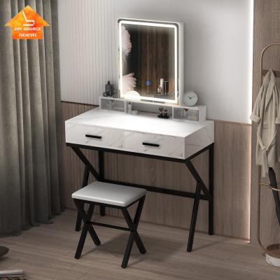 China Best Quality Mirror Dressers Modern Design Bedroom Room Dresser (The Other) Nordic Style Adjustable Dressing Table for sale