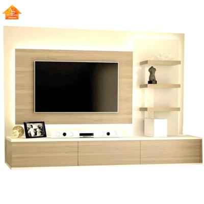 China (Size) Adjustable TV Panel Cabinet Combo To Unite TV Stand Storage Cabinet With Shelves Living Room Furniture for sale