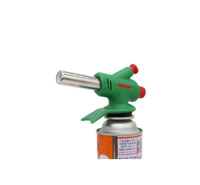 China Modern Creative Butane Two Flame Jet Torch Lighter Spray Gun Model Smoking Cigar for sale