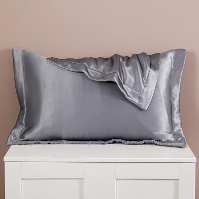 China Wholesale Luxury Mulberry 22 Momme Satin Anti Dust Mite Silk Pillowcase for sale