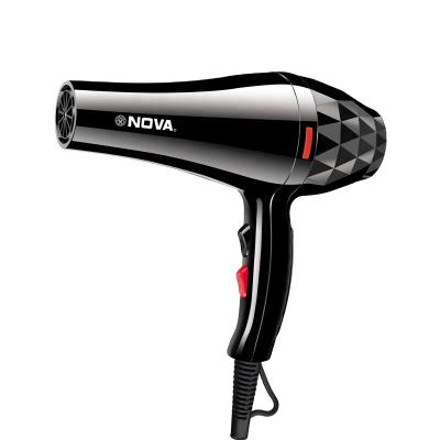 China NOVA Sales Electric Black Rotating Household Salon Comb Ionic Hair Dryer for sale