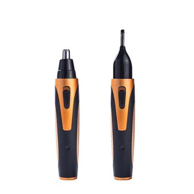 China Clean Factory Sports Direct 410 USB Man Easy Charging 2 IN 1 Portable Travel Use Electric Eyebrow Trimmer Nose Blue Orange for sale