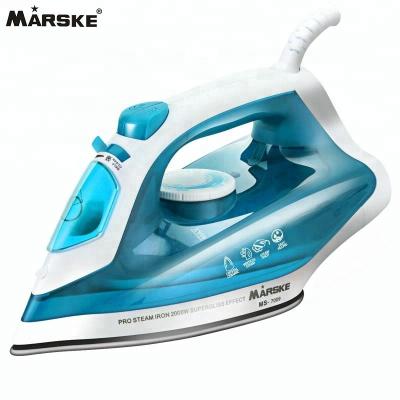 China MARSKE-7009 Adjustable High Quality Ceramic High Powerful Household Full Function Temperature Control Steam Iron for sale