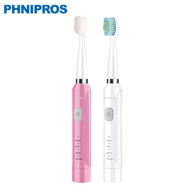 China PHNIPROS 3216 USB Rechargeable Battery Powered Personal Electric Toothbrush for sale