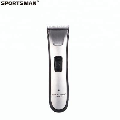 China Battery Or 619 Sportman Battery Charging Easy Use And Rechargeable Cordless Hair Trimmers for sale