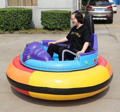 China DC 24V concrete inflatable floor /antique bumper cars adult and kids bumper car for sale for sale