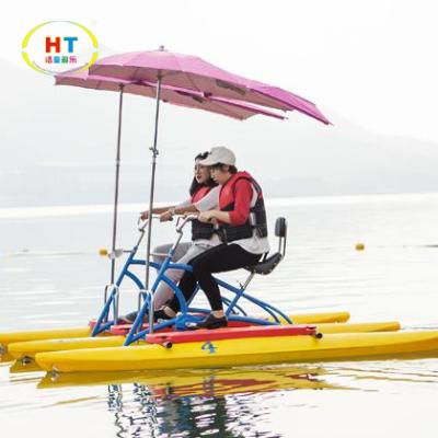 China Environmental Most Popular Water Bike Water Bicycle Sea Bikes Water Pedal Boat For Sale for sale