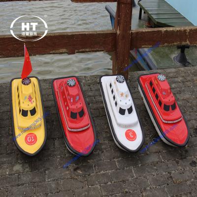 China Water Area 2.4g Amusement Remote Control Commercial RC Boat For Inflatable Pool for sale