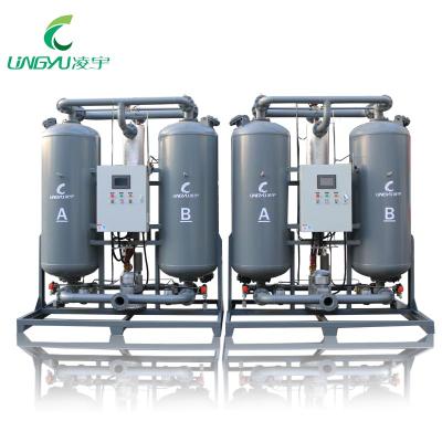 China Advertising company factory price wholesale air desiccant dryer system for compressor china (LY-H100NX 13.5m3/min 100HP) for sale