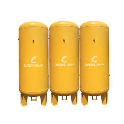 China Screw Air Compressor Lingyu Compressed Air Buffer Hot Air Compressor Air Tank and Good Price for sale