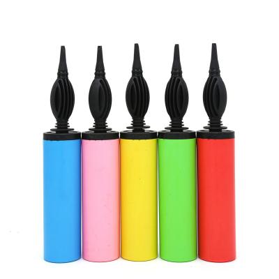 China ABS Hand Pump Portable Mini Plastic Balloon Pump Hand Yoga Ball Pool Ring Pool Yoga Ball Inflator Swimming Compressor for sale