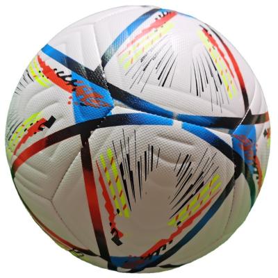 China New Official PU TPU Soccer Ball Factory Size 4/5 PVC Bonding Training Football With Rubber Bladder Football for sale