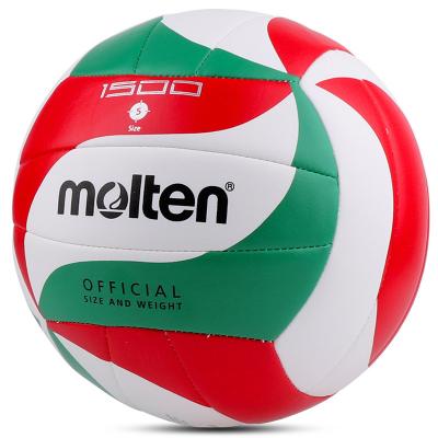 China Packing Original Official Molten1500 Color And Size Logo Beach Volleyball Weight Molten1500 Volleyball Ball for sale